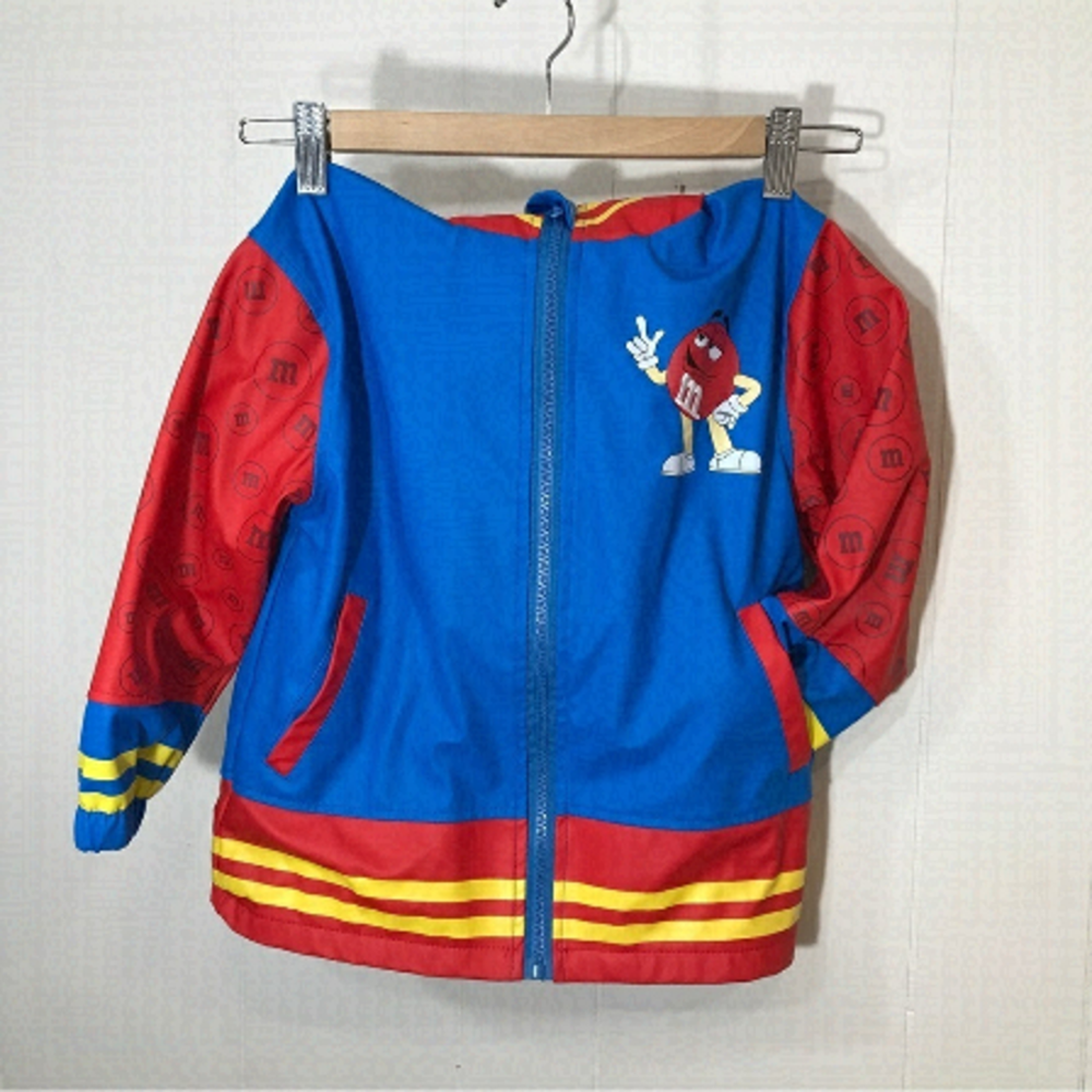 M&M Kids Lined Rain Jacket size 4